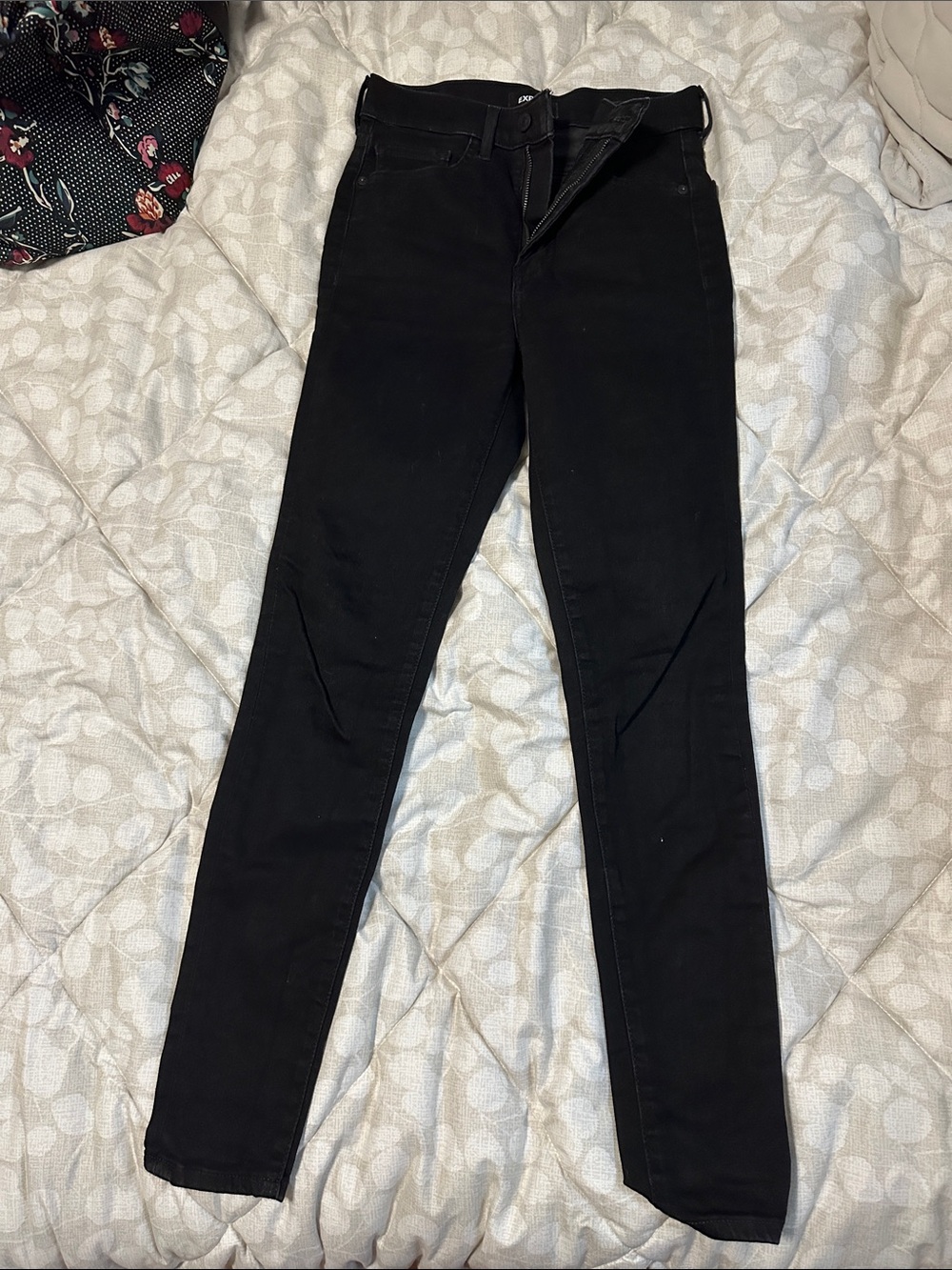 Women's Black High-Rise Skinny Jeans